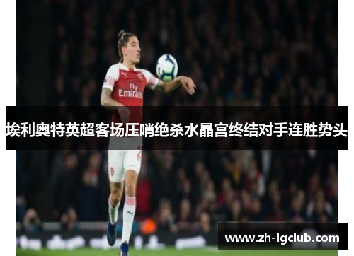 埃利奥特英超客场压哨绝杀水晶宫终结对手连胜势头